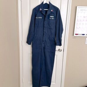 Vintage Navy jumpsuit